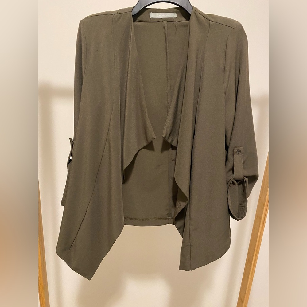 Cropped Waterfall Jacket - Picture 6 of 6